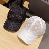 Damskie koronkowe małe kwiatowe czapki baseballowe oddychające siatkowe kapelusz w kwiaty Gorras kapelusz na lato Snapback Casquette czapka z daszkiem 3